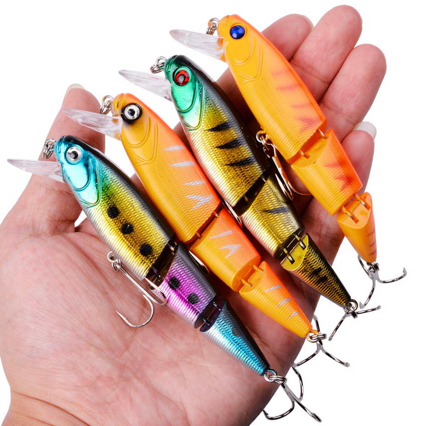Pêche Lure Set Pêche à bec dur Mini Minnow Floating Swin