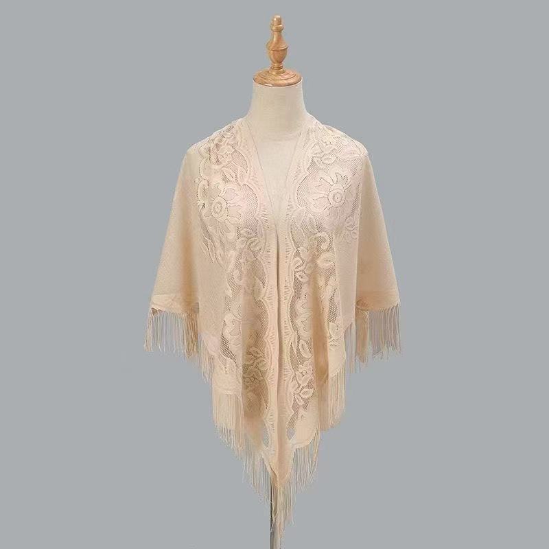 Triangle en dentelle respirante pour femmes avec design floral