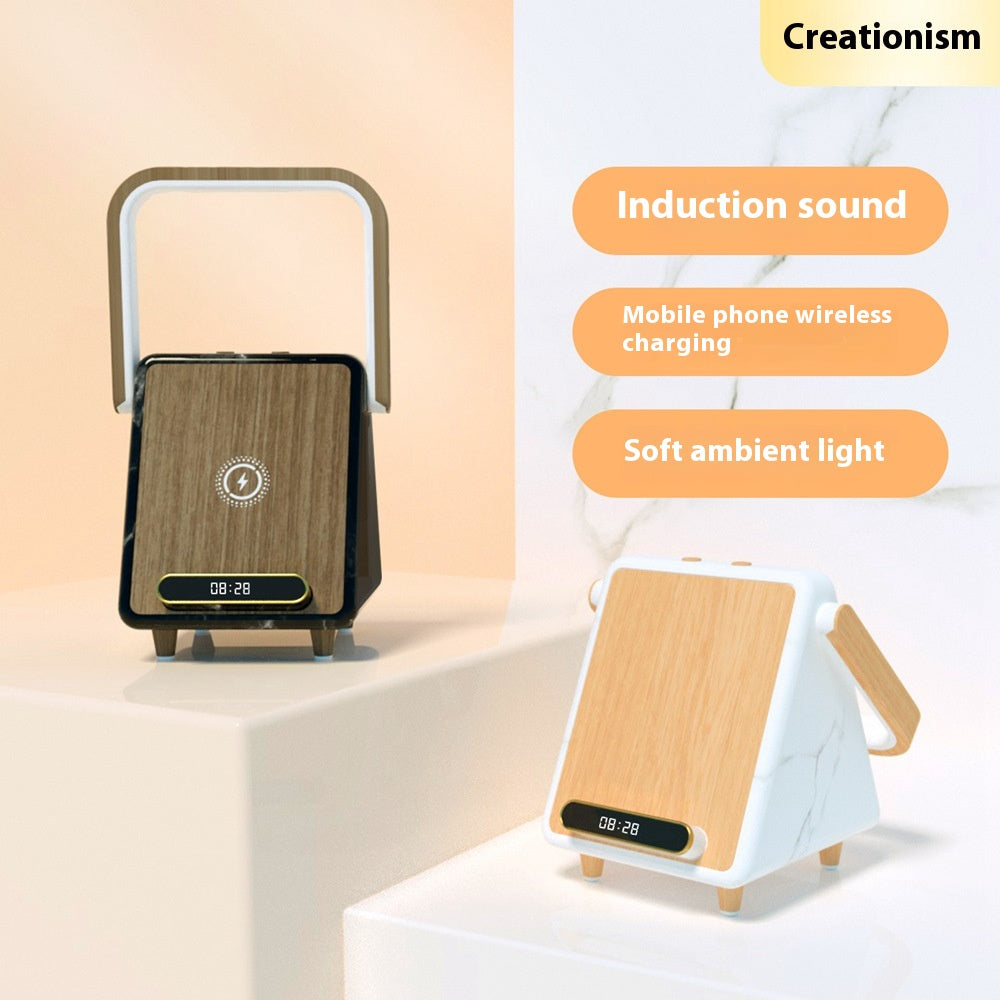 Haut-parleur Bluetooth Induction sans fil Lampe de nuit