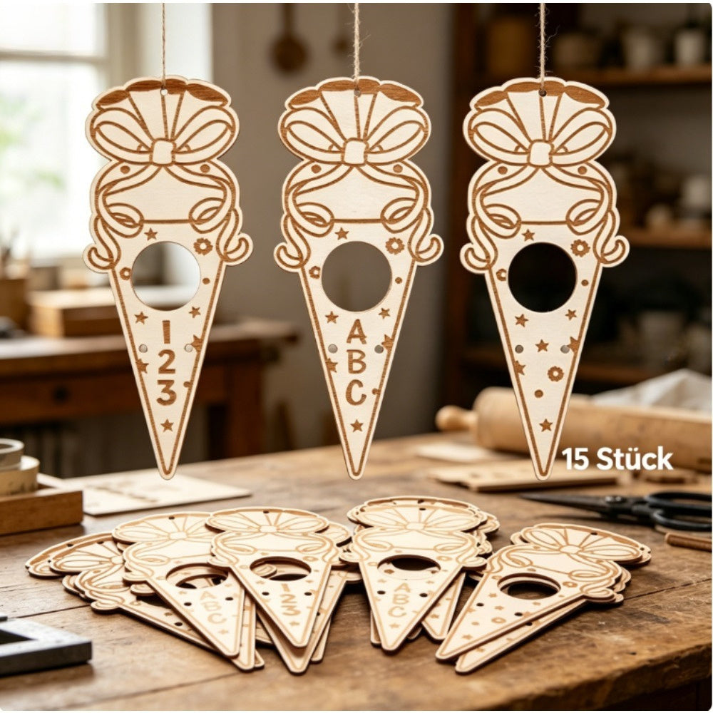 Ensemble de décoration de retour à l'école de 15 pièces - Décorations de bonbons avec bricolage