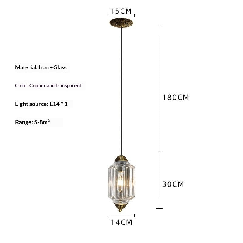 Chambre à coucher de style français côté Chandelier Vintage Bar Counter lumineux