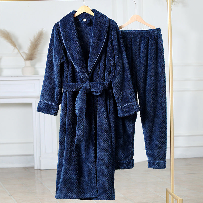 Costume confortable de pyjama thermique Flannel
