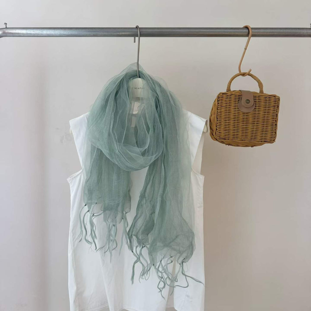 Écharpe féminine mince d'Organza Chal