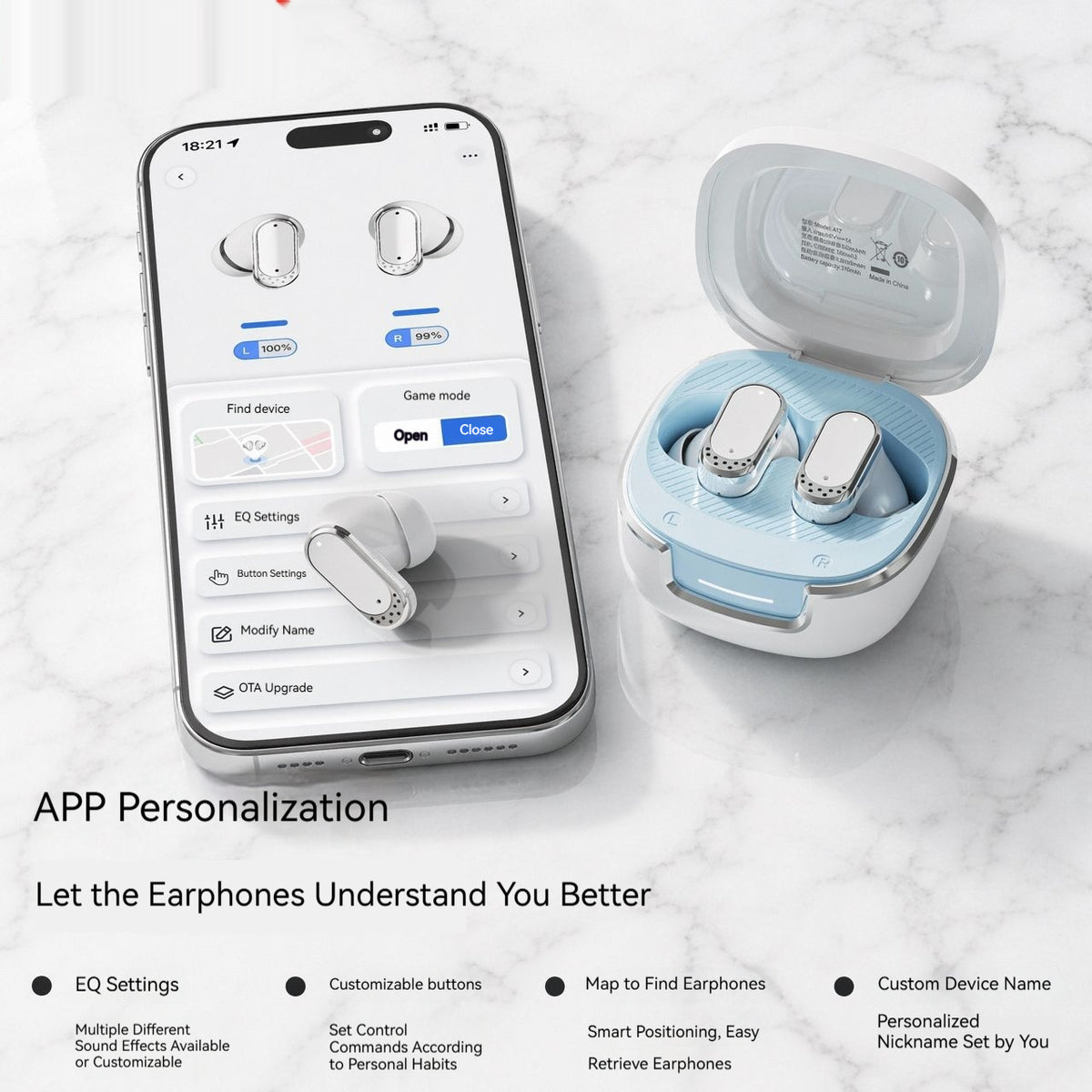 Wireless Bluetooth Earphone Hook Sport Wireless Headset