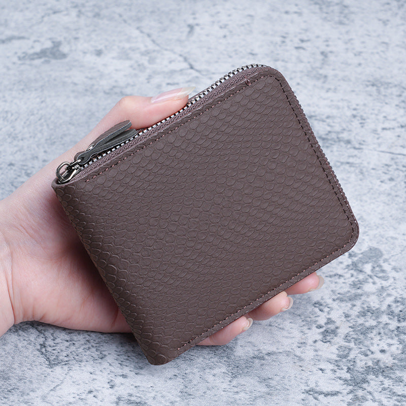 Minimaliste Bi-fold Wallet Hommes Court Wallet