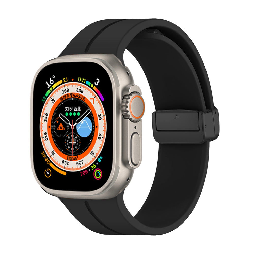 Bande magnétique en silicone pour Apple Iwatch