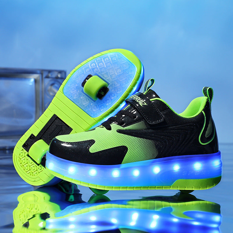 Rechargeable LED Shoes for Kids