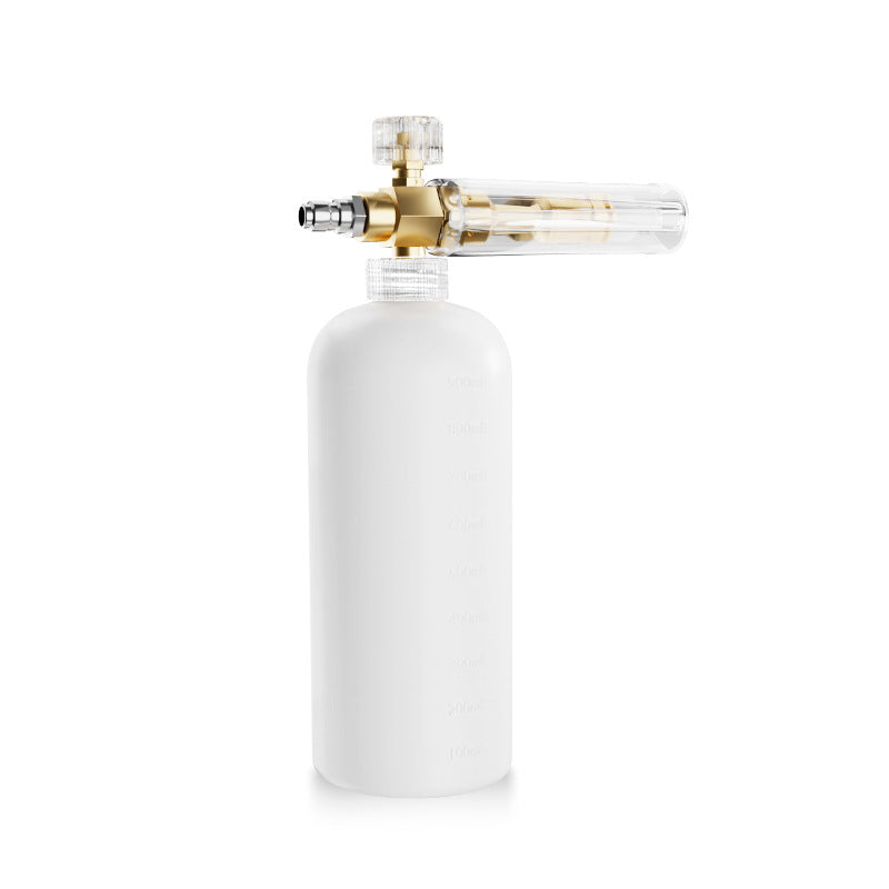 Lavage de voiture L'arrosage de bulles peut haute pression Accessoires de lavage de voiture Pistolet à eau