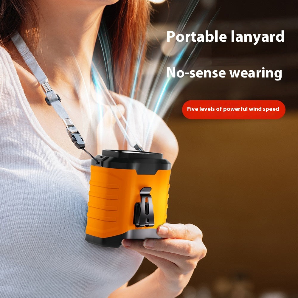 Fashion Portable Rechargeable Clip-On Waist Fan
