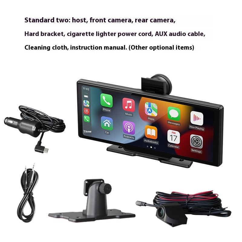 1026 pouces sans fil Carplay Recorder Multimedia Car
