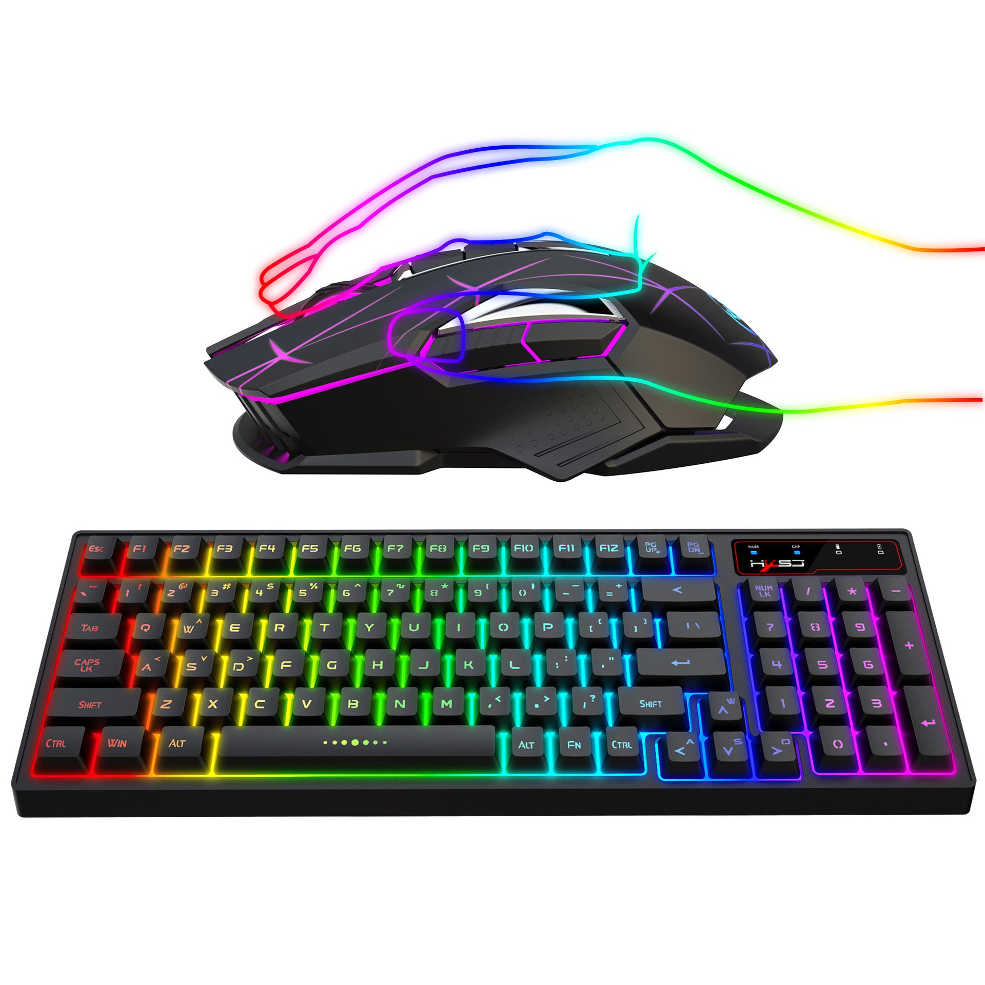 L99 Clavier et film de souris 2.4G rechargeable sans fil