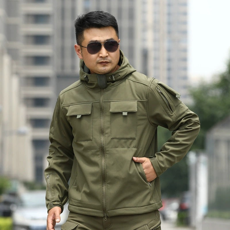 Shell Veste Camouflage Cold Sports Outdoor Tactics Chandail