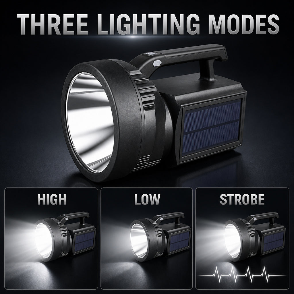 Lampe de poche à LED W5192 Noir