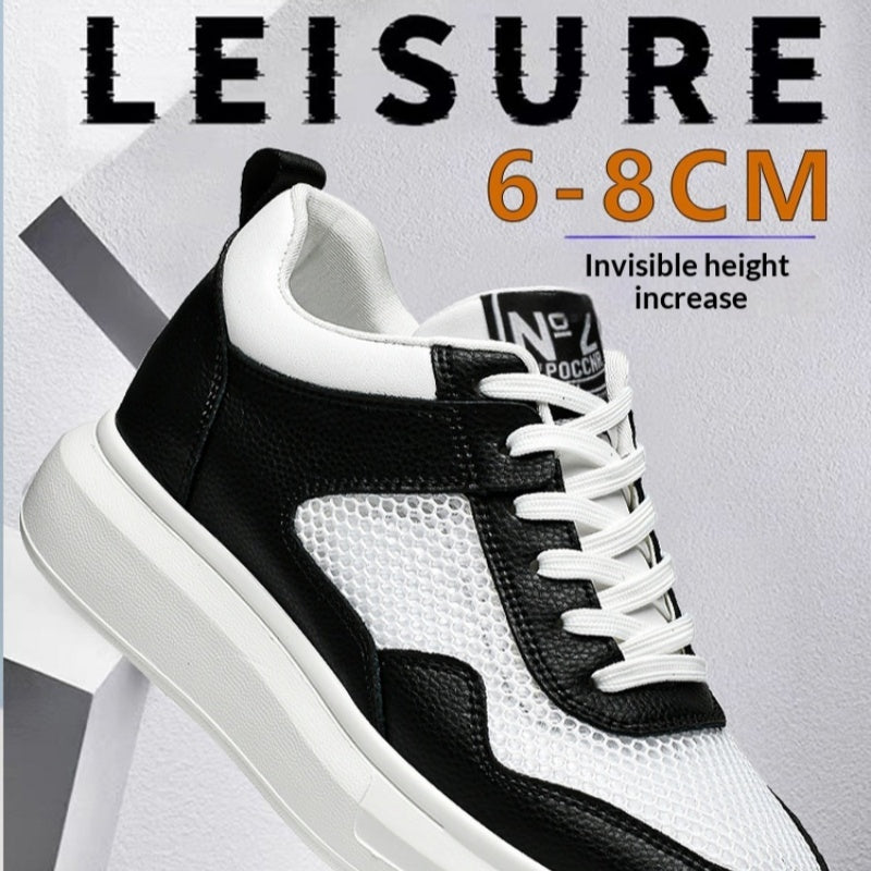 Hommes Sneakers en augmentation de hauteur à sol épais