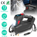 1Pc Gonflateur de pneus portable 120 PSI Gonflateur de pneus à puissance maximale 90W avec affichage numérique