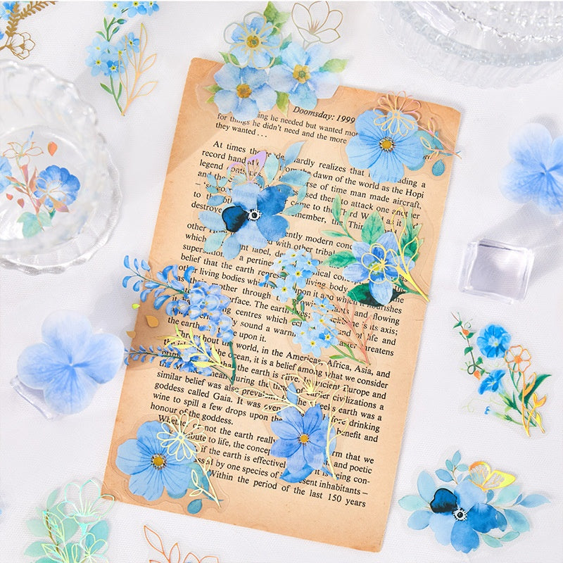 Plant Fleurs Journal Source décorative Matériau 40 Pièces