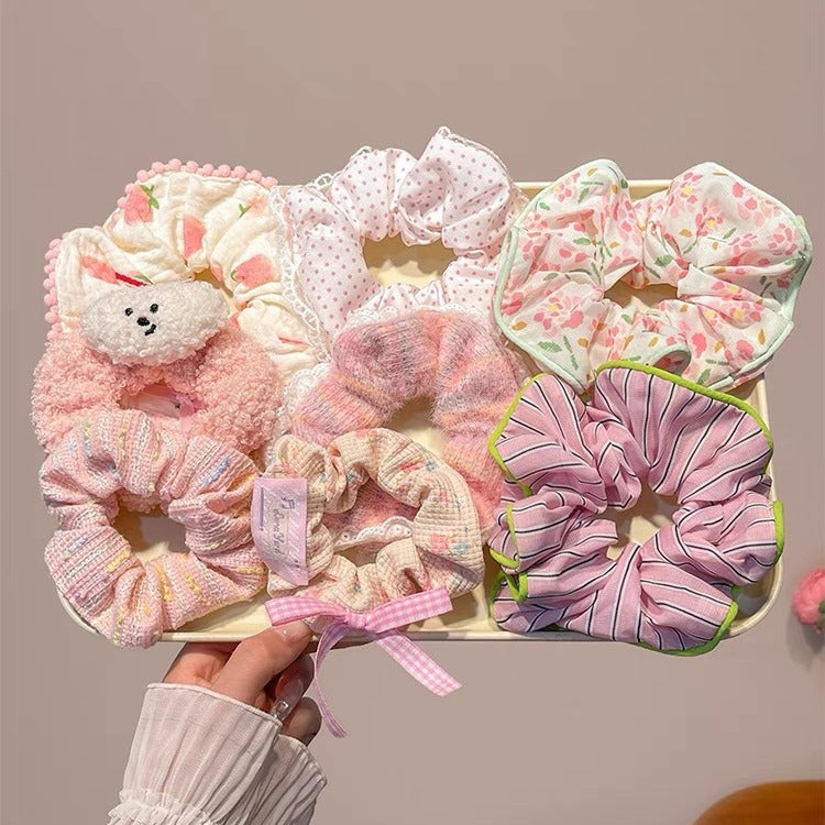 Été Super Fée Sweet Lace Grande Anneau de Cheveux Intestine