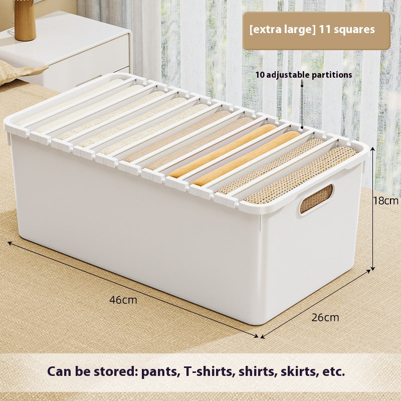 Panier de rangement des vêtements de ménage