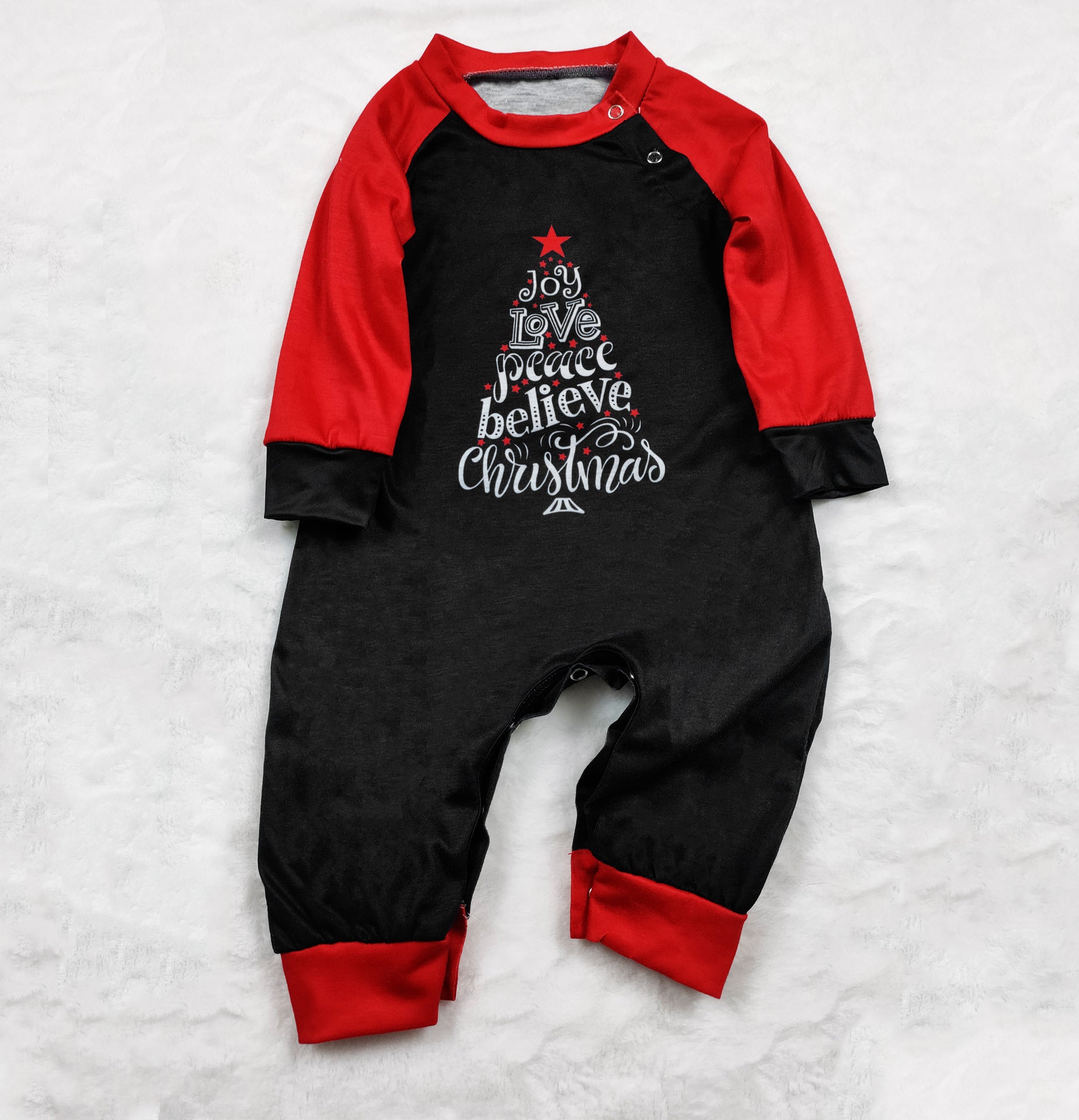 Vêtements de maison imprimés pour parents et enfants de Noël
