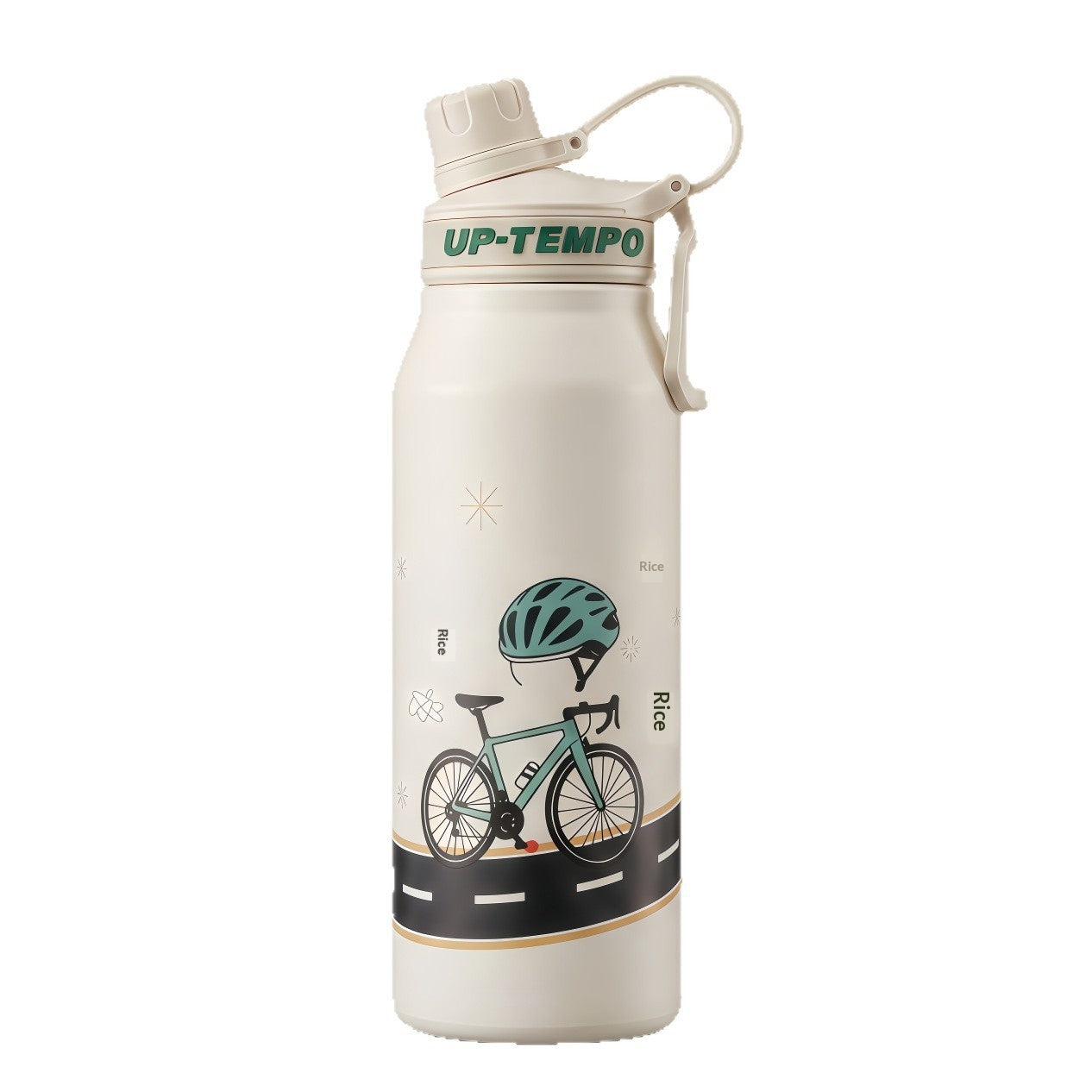 Acier inoxydable Portable de grande capacité pour vélo extérieur