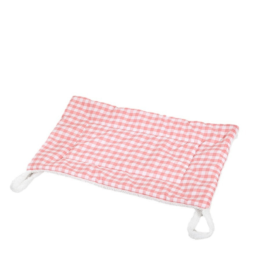 Cage Mat de chien fixe Tapis de couchage Kennel Quatre modèles de saison Cat Nest chaud Mat Pet Suppli