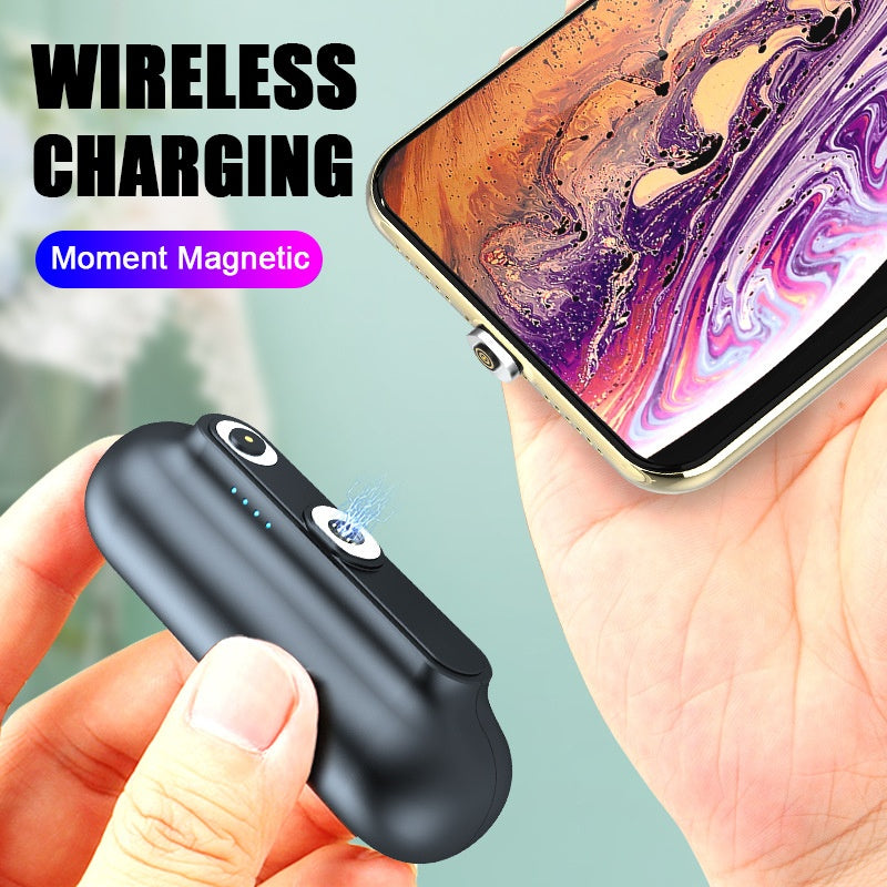 Mini-banque de puissance magnétique sans fil portable