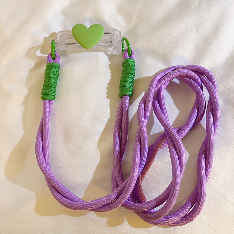 Beau look Small Love Back Splint Mobile Phone Lanyard Universal