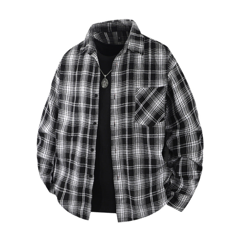 Veste brossée élégante et polyvalente pour jeunes couples