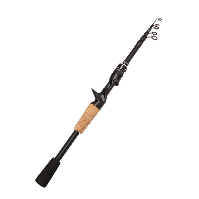 Telescopic Lure Rod Vibration-out Road Slip M Adjustment Convenient Fishing Pole