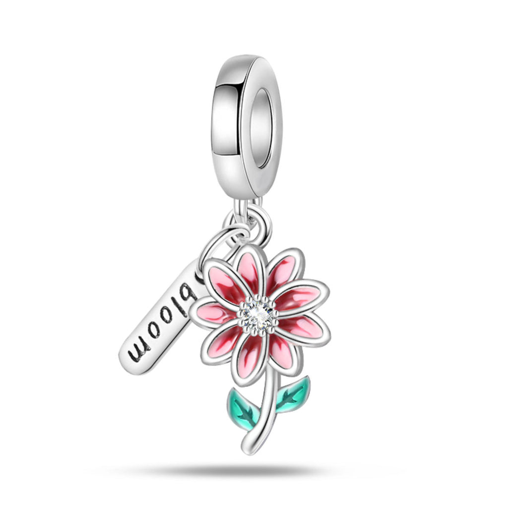 Bracelet de bricolage plaqué argent Charms Et des pendentifs