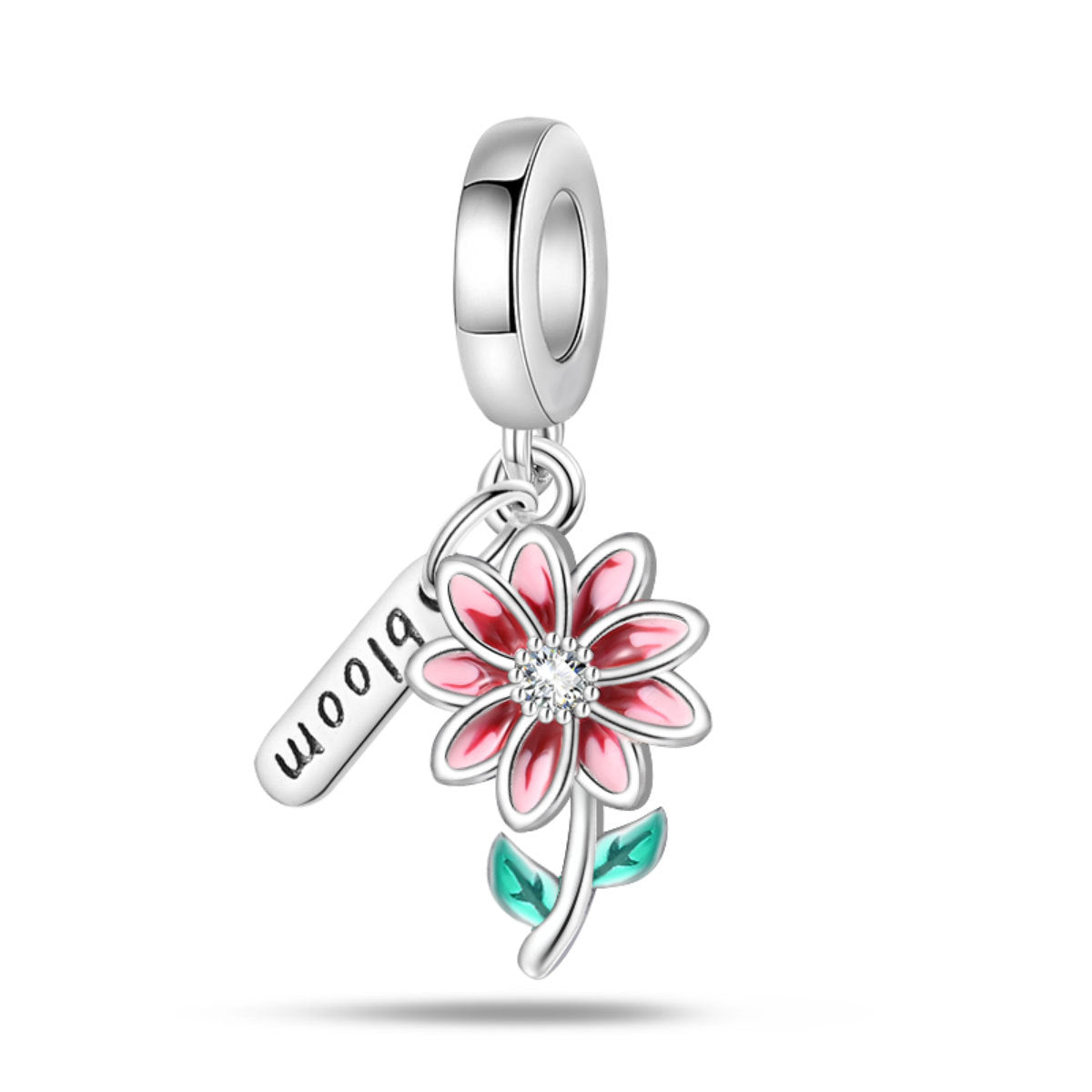 Bracelet de bricolage plaqué argent Charms Et des pendentifs