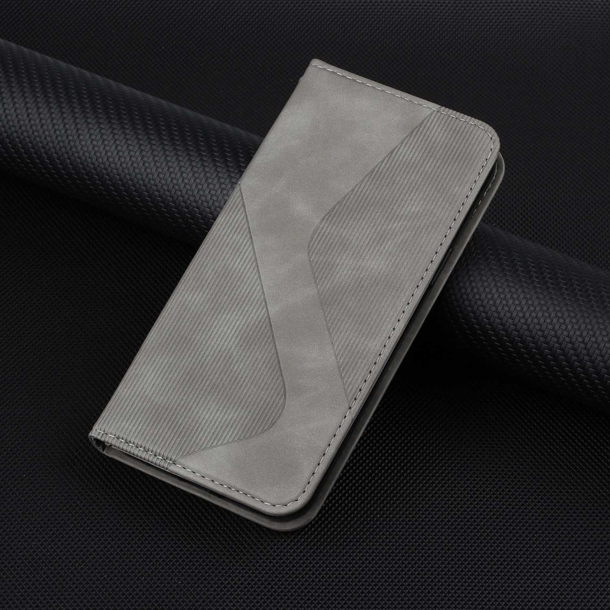 Aspiration magnétique du boîtier de téléphone en plastique Flip