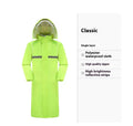 Raincoat Long Full Body Rainproof Adulte Une pièce Homme Une pièce imperméable Raincoat