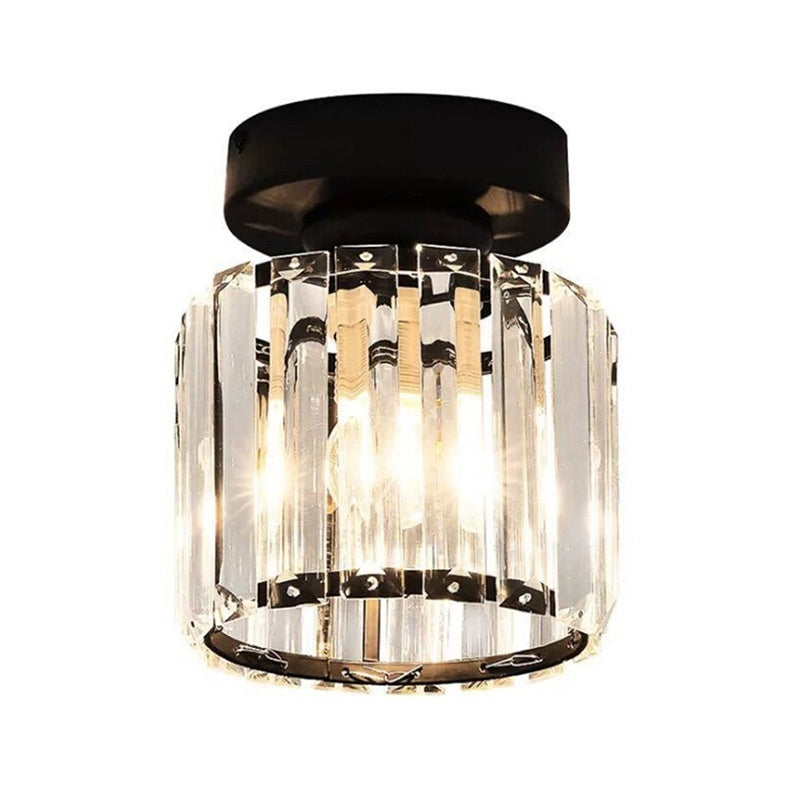 Creative personnalisé cristal plafond lumière Hallway lumière Balcon Flush Mount lumière