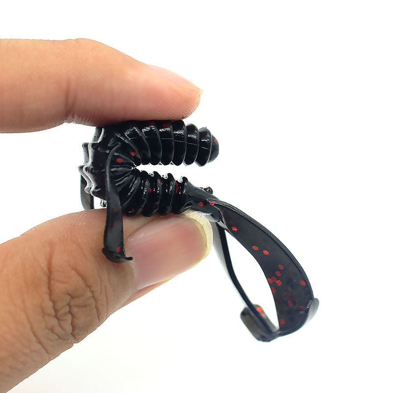 Simulation de lure appât doux 8cm Tackle de pêche