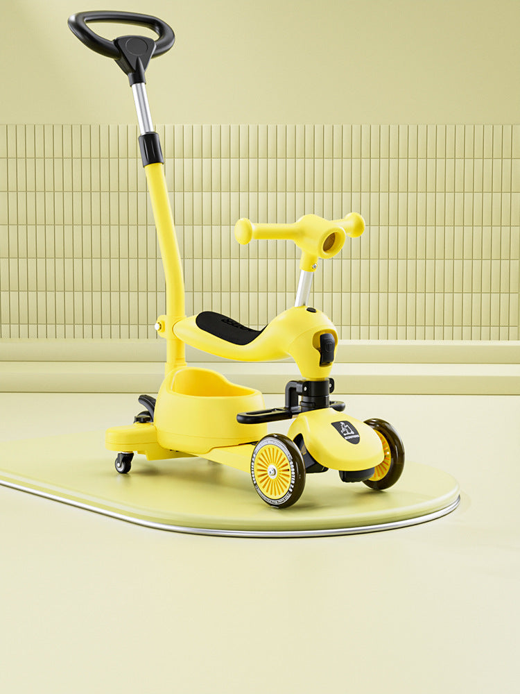 Scooter bébé peut s'asseoir pousser ou glisser