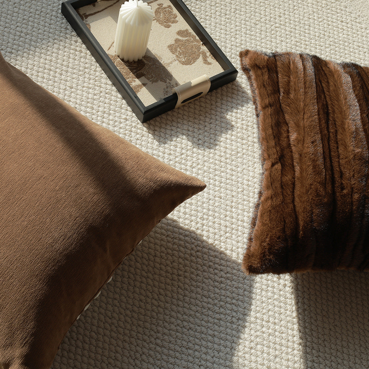 Nordic Vintage Salon Jacquard housses d'oreiller