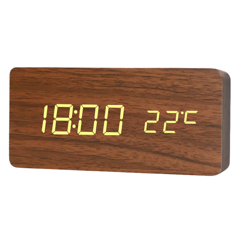LED Lumineuse horloge murale électronique de mode