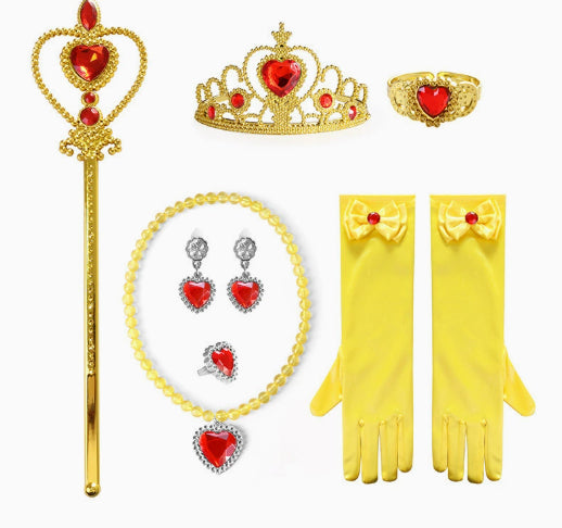 Filles Belle Princesse Costume Coton Blend