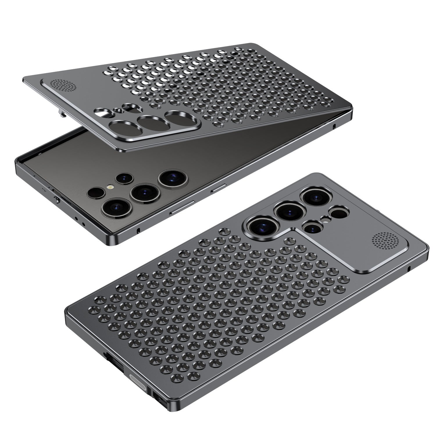 S25ULTRA Aromatherapy Ressort fixation Shell alliage d'aluminium dissipation de chaleur