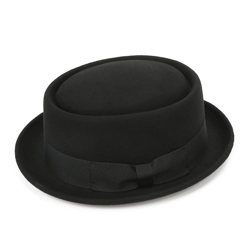 Chapeau en laine Vintage style britannique