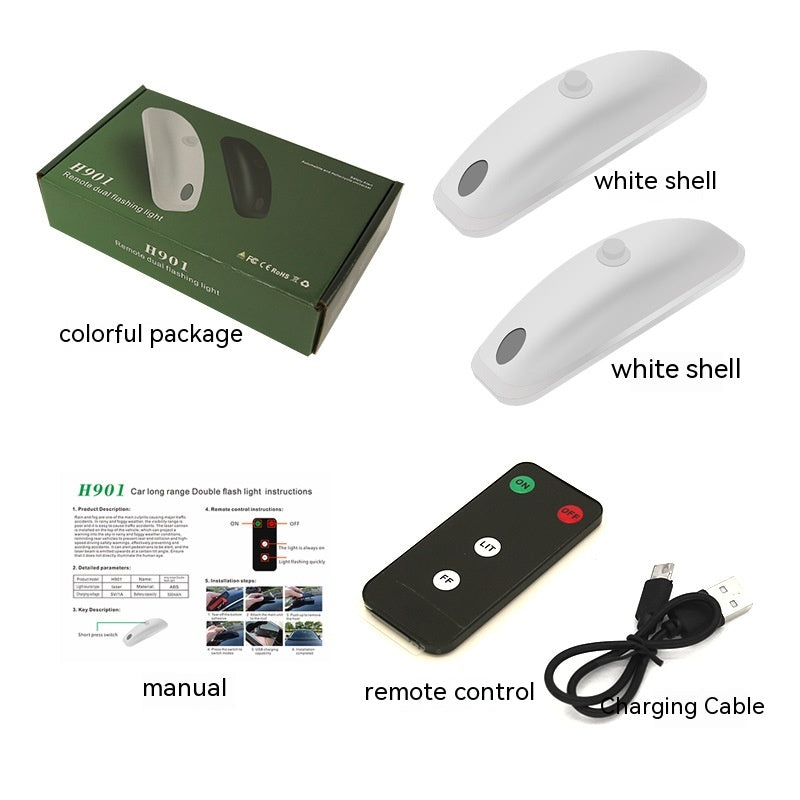 Voiture Remote Pilot Light Rain Fog Météo Anti-collision Aide Strobe Light
