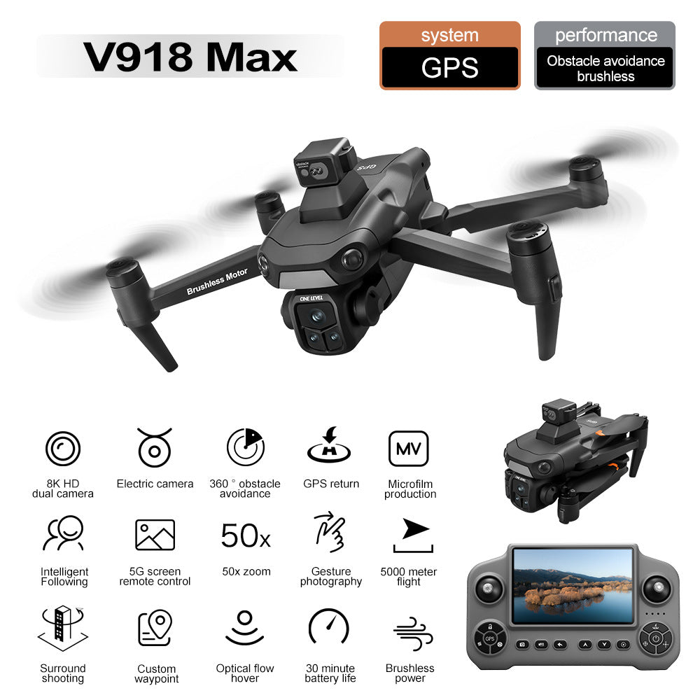 Drone aérien basé sur des moteurs et relais brushless