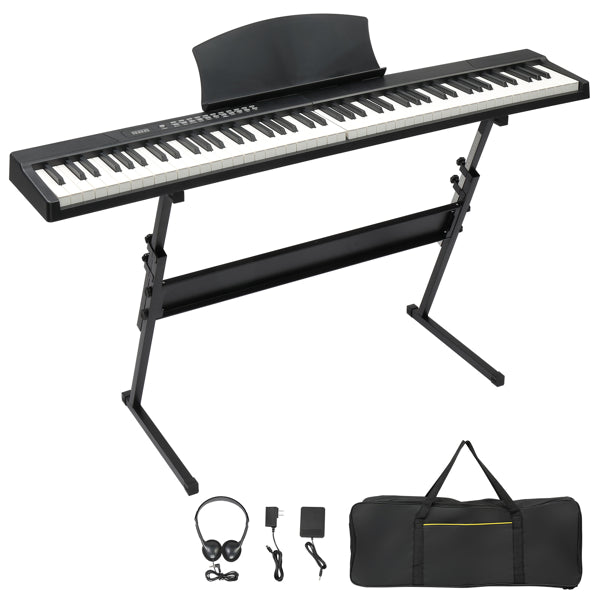 [Do not sell on Amazon]GPP-204 88 Key Magnetic Connection Standard Semi-Weighted Digital Piano