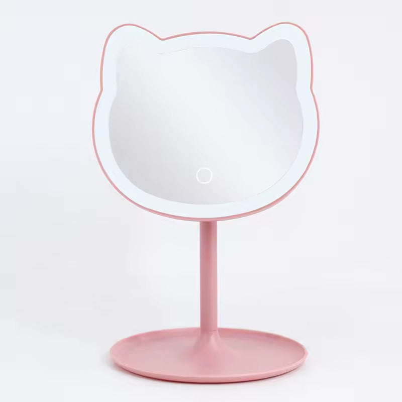 Maquillage Beauté Miroir Remplir Lumière Rechargeable Dortoir Étudiants