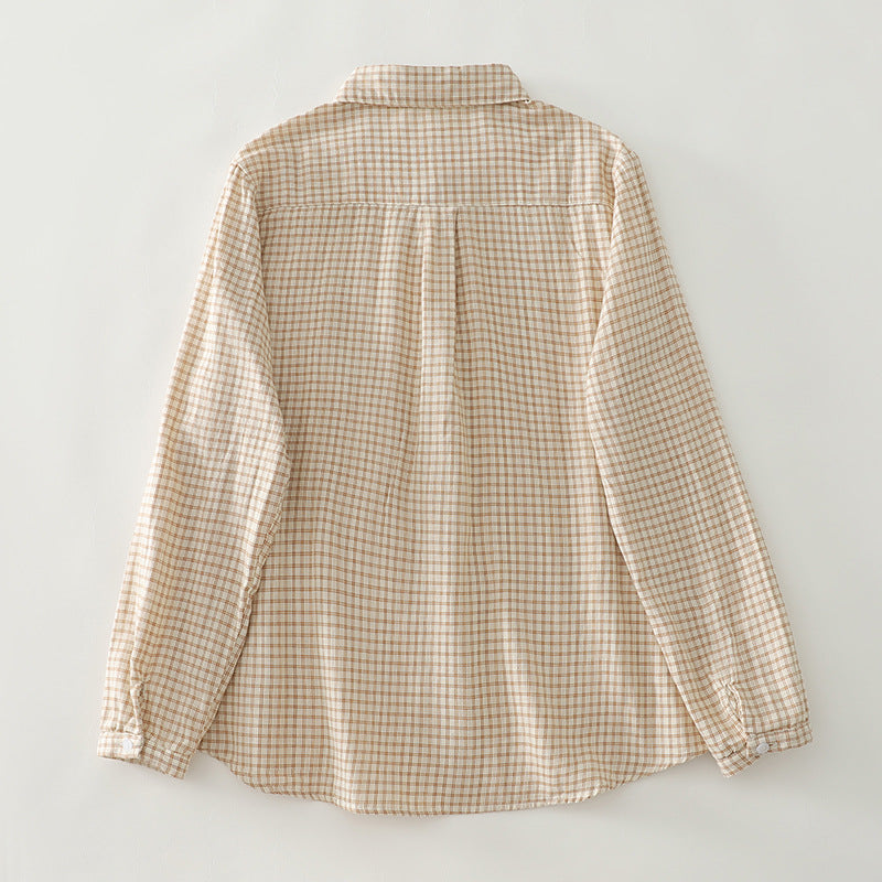 Blouse pour femmes minces double couche