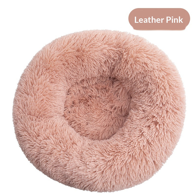 Lit de chien amovible et lavable Détachable Lit de chat en peluche