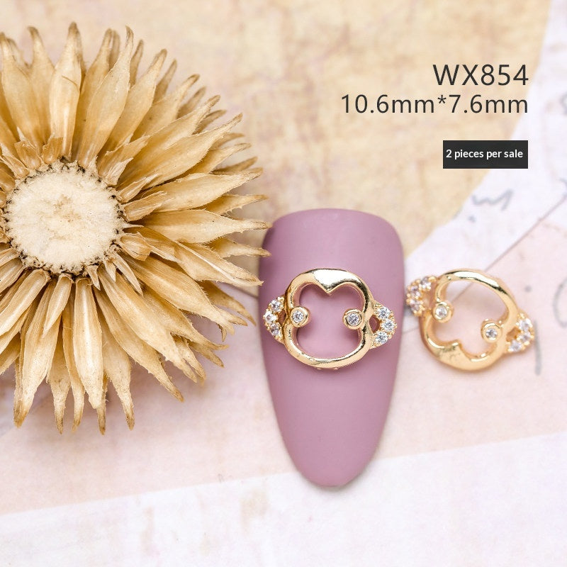 Outils d'art à ongles et accessoires à ongles à thème zodiac
