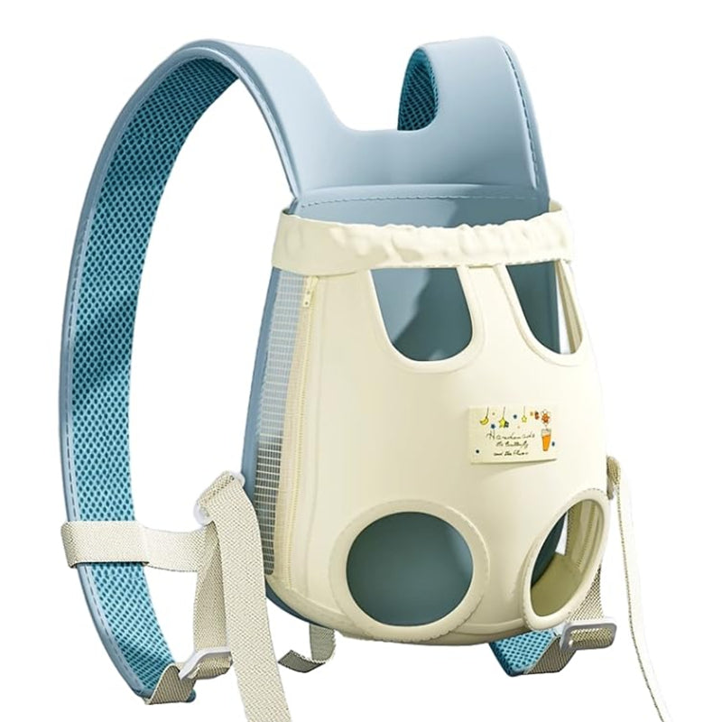 Porte-chien respirant Sac à dos Harnais de poitrine réglable pour petits animaux Portable Outdoor C