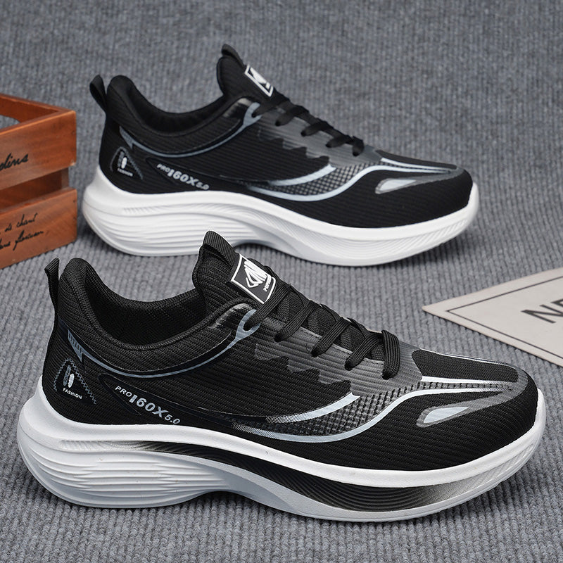 Été Hommes Fly Knit Mesh Papa Sneakers
